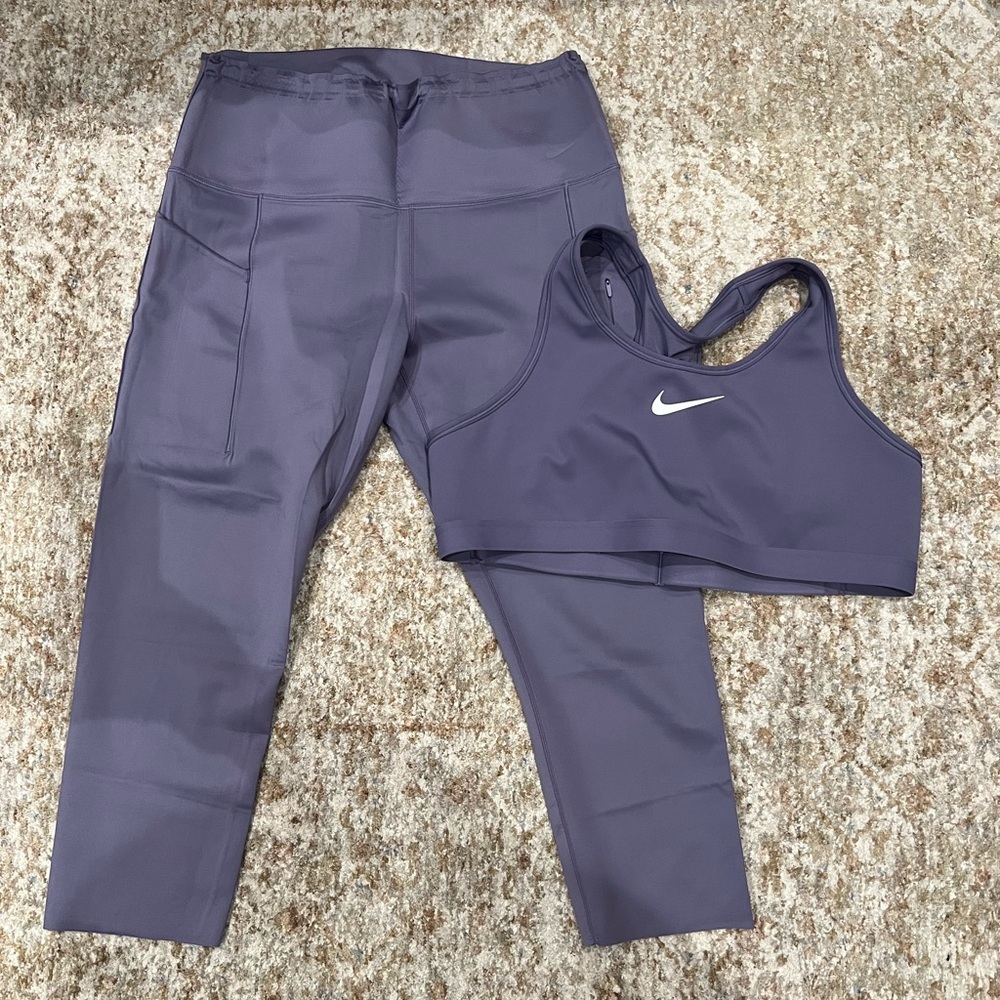 Nike Women's Dark Purple Set